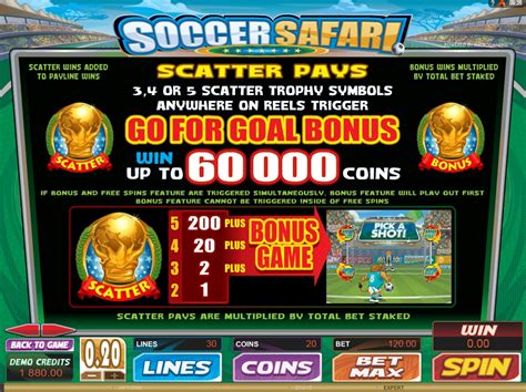 soccer safari casino|Soccer Safari Online Casino Slot Game.